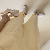 Salopette Jean<br> Jaune Pastel