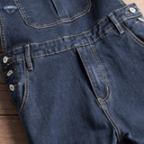 Ceinture Pantalon Salopette Bleu Foncé