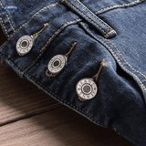 Poches Italiennes Salopette Bleu Homme