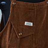 Salopette à Bavette en Velours