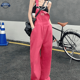 Salopette à Bavette Pink