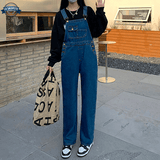 Salopette Bleu Foncé Femme