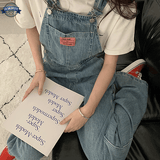 Salopette Bleue Femme