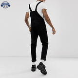 Salopette Bretelle Jean Noire