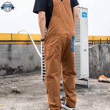 Salopette Brune coupe Ample