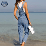 Salopette Denim Bleue