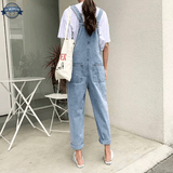 Salopette Denim Bretelles