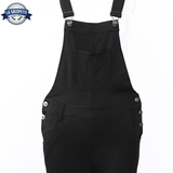 Salopette en Jean Noire