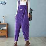 Salopette en Velours Violette