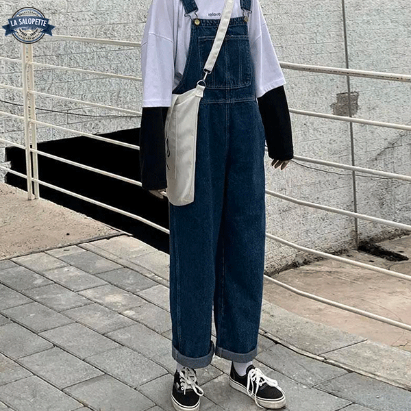 Salopette jean grande taille sales