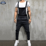 Salopette Jean Noir Homme