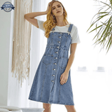 Salopette Jupe en Jean