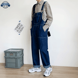 Salopette Pantalon Bleue