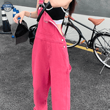 Salopette Rose Bretelles Détachées