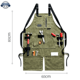 Tablier Jardinier Vert Dimension